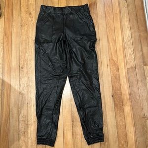 Spanx Leather Joggers